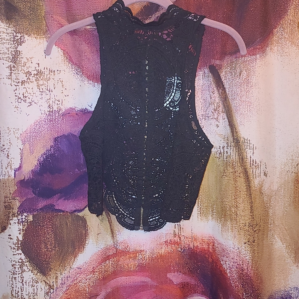 Black summer vest brand new